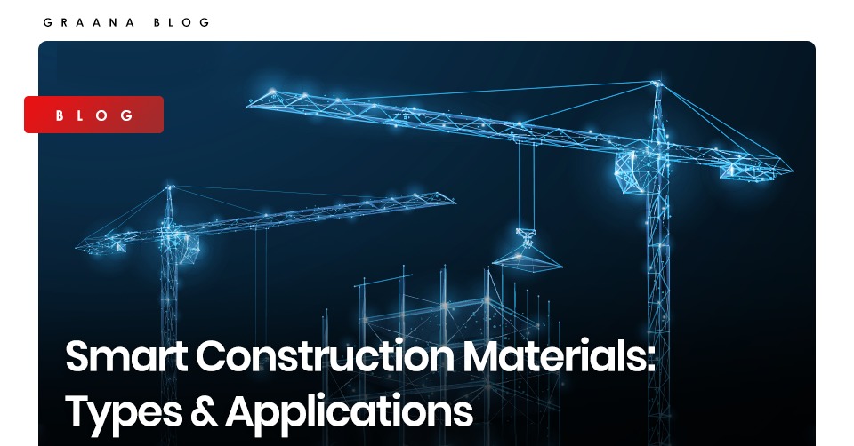 Smart construction materials types applications graana