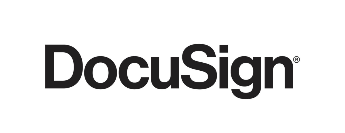 Logo of Docusign