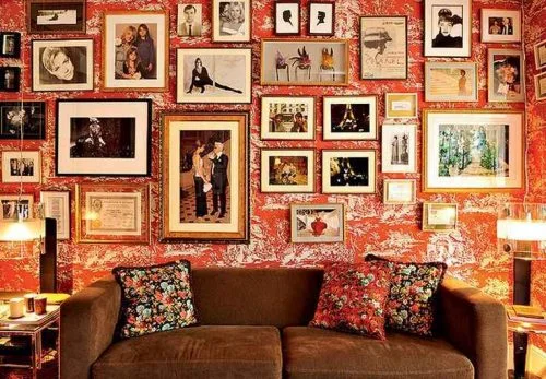 Overcrowding walls with photos is a common home decor mistake that you should avoid.