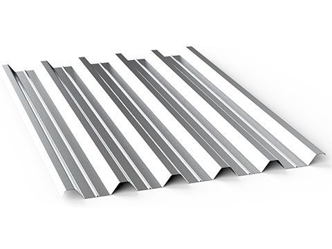 a silver Galvanised Steel Sheet-another type of heat resistance sheet.