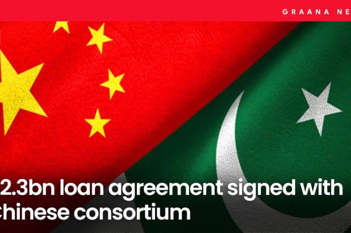 $2.3bn loan agreement signed with Chinese consortium