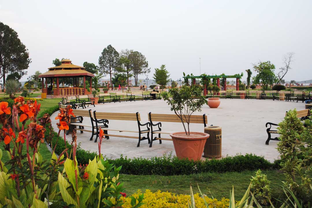 the famous lake view park in Islamabad
