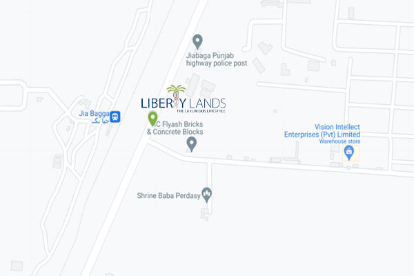 Google map of Liberty lands
