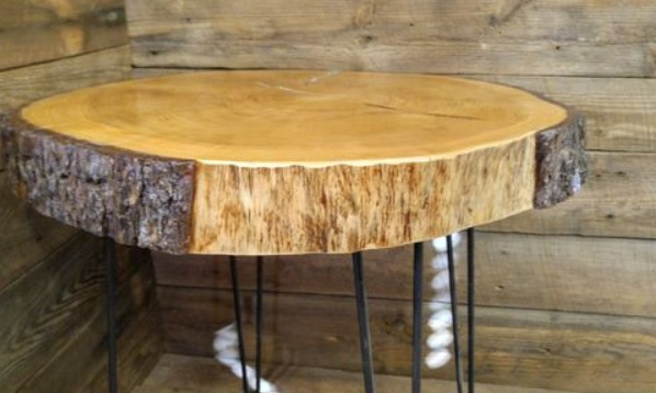 handmade deodar wood table