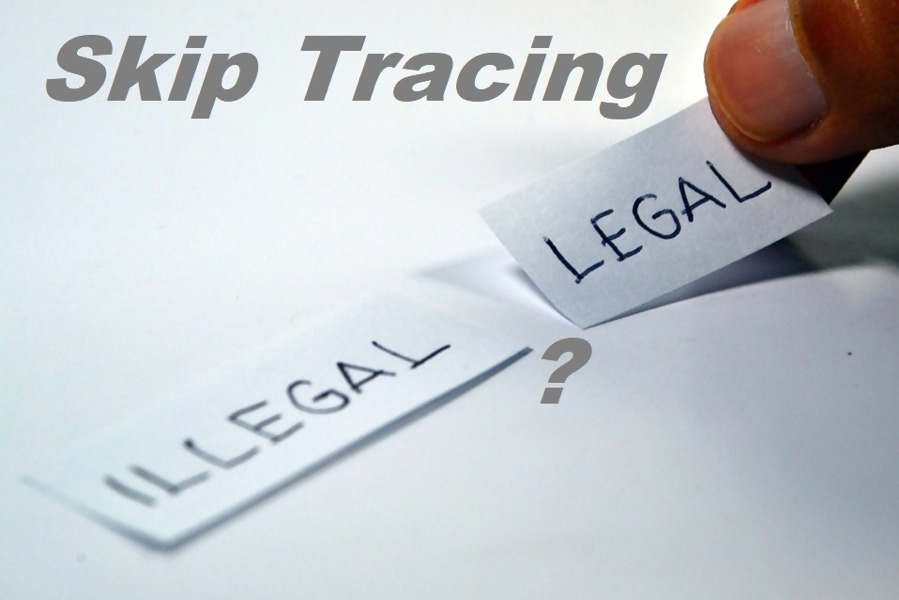 Is skip tracing legal?