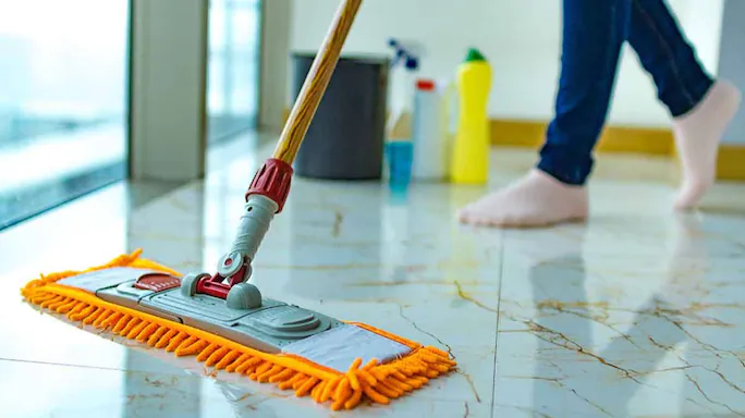 Mop the floor with good surface cleaners and use anti-bacterial disinfectant to sterilize your area and other belongings that have been affected by flood water.