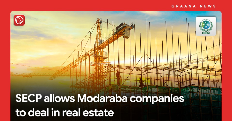 SECP allows Modaraba companies to deal in real estate