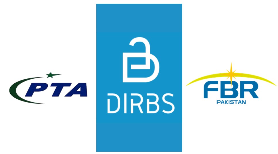 DIRBS DIRBA, PTA, FBR Logos