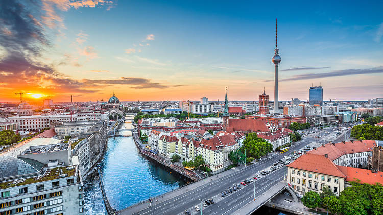 an overview of Berlin, germany 