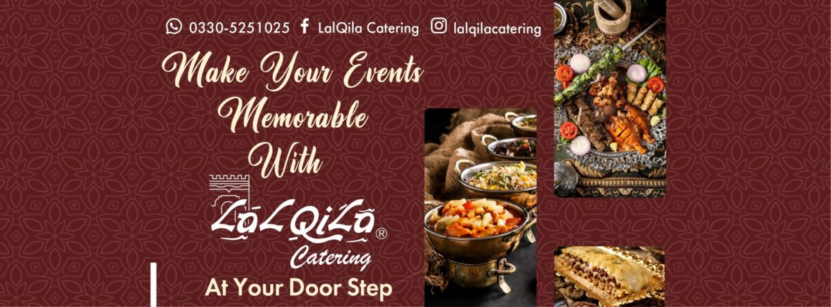 brochure of Lal Qila Caterers
